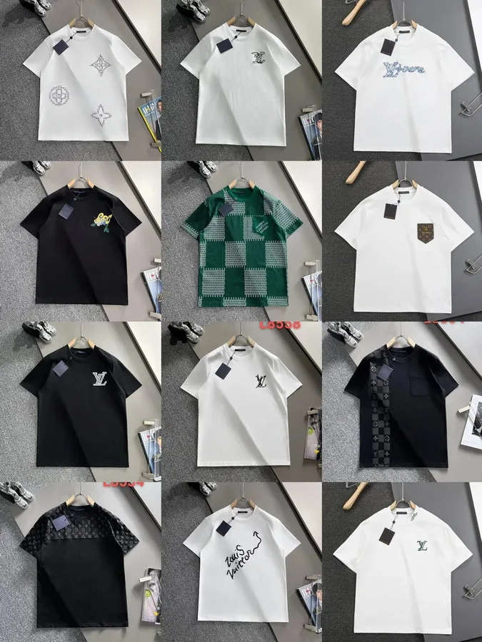 Louis Vuitton Monogram & Artistic Print T-Shirts loongbuy spreadsheet find